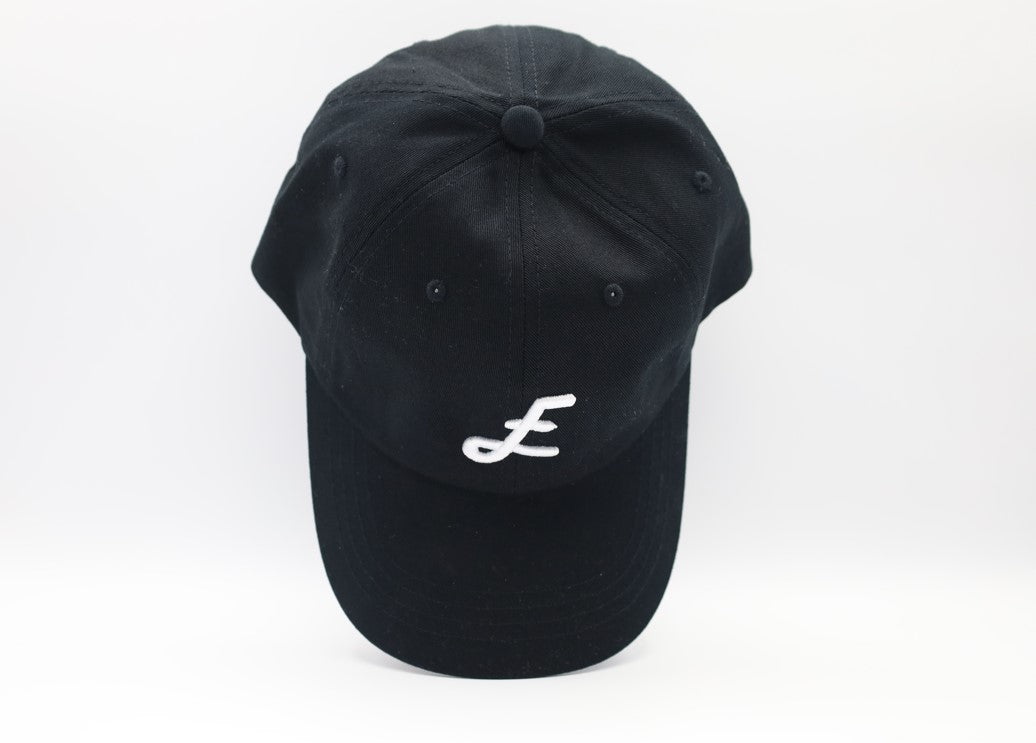 Enthusiast Black "E" (Dad Hat)