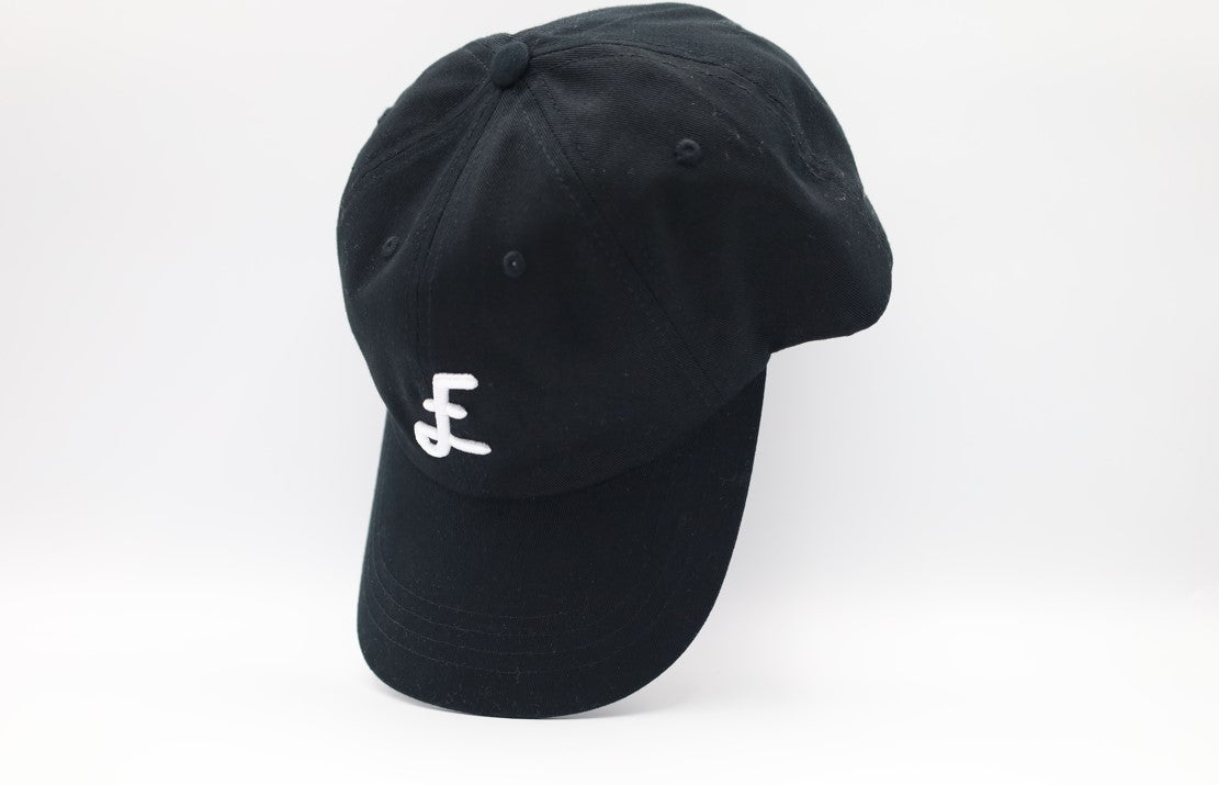Enthusiast Black "E" (Dad Hat)